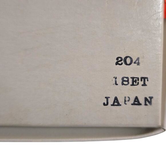 Vintage La Fleur Porcelain Name Place Settings Flowers No. 204 JAPAN Set Of 6 - Picture 3 of 4